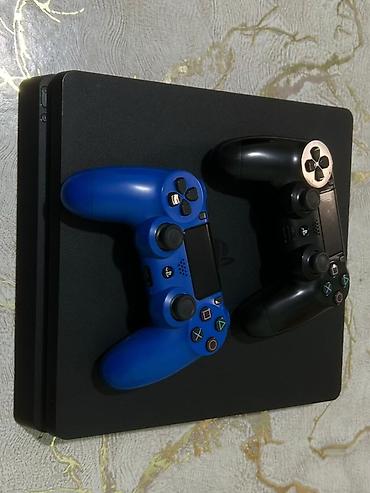 Видеоигры и приставки: Sony PlayStation 4 Slim oyun konsolu Komplekt: - PS4 Slim konsolu — 1