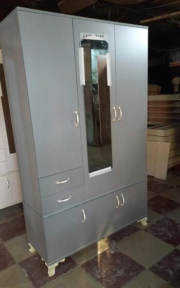Dolablar: Yeni, Açılan, 3 qapılı Düz dolab, Qarderob, paltar dolabı, Azərbaycan — 11