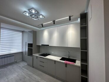 базар жок уй сатылат бишкек 2024: 1 комната, 39 м², Элитка, 5 этаж, Дизайнерский ремонт