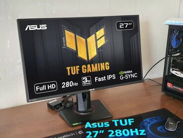 экран на ноутбук: Монитор, Asus, Колдонулган, LED, 23" - 24"