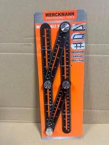 Ostali merni alati: Werckmann Professional Tools – multifunkcionalni šablon/lenjir za više — 8