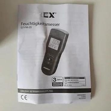Merači vlage: Ferrex mjerač vlage (Feuchtigkeitsmesser) – model GT-FM-05 - Namena — 18