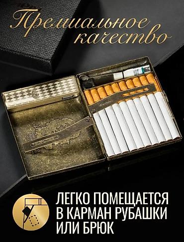 имидж: Портсигар "ЧЕГЕВАРА" с встроенной зажигалкой — это удобный футляр для — 4