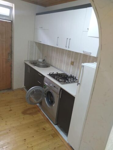 kiraye evler xacmaz: 60 м², 1 комната, Комби, Газ, Электричество
