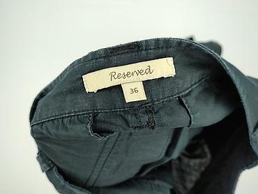 low rise: Reserved, Spodnie materiałowe damskie, rozmiar S — 4