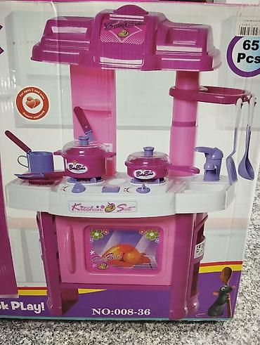 usaq metbex oyuncaq: Oyun dəsti "Mətbəx seti 008-36 65 parça" plastik, rəngbərəng, 5 yaşdan — 4