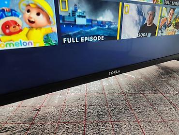 tok saci: TOKLA Smart TV – geniş funksiyalı televizor - Ekran: Təxminən 40–43 — 2