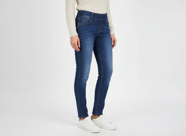 jeansy z gumka w pasie: Jeansy damskie, rozmiar S