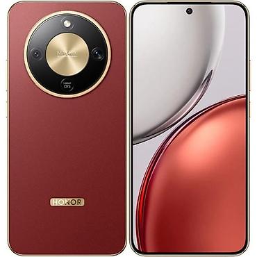 telefon 2 el: Honor X9d, 256 GB, rəng - Qırmızı, Barmaq izi — 1