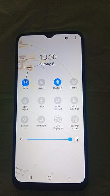 samsung galaxy a02: Samsung Galaxy A03, 128 GB, rəng - Yaşıl, Qırıq, Sensor, Barmaq izi — 4