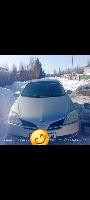 авто бу ниссан: Nissan Primera: 2001 г., 2 л, Автомат, Бензин, Седан