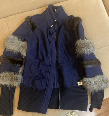 детские зимние куртки с капюшоном: Женская куртка M (EU 38), цвет - Синий