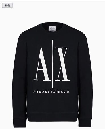 ош кийим: Armani Exchange 🇮🇹 толстовка оригинал размер XL. Обмен не интересует
