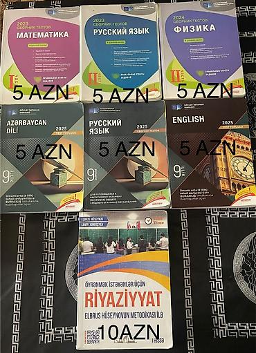 Тесты: Mövzu: 9‑illik buraxılış imtahanına hazırlıq üçün test topluları və — 2