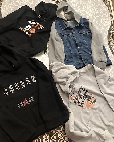 nike hyperko: Uşaq üçün hoodi və yüngül gödəkçə dəsti - 4 ədəd: 3 kapüşonlu — 1