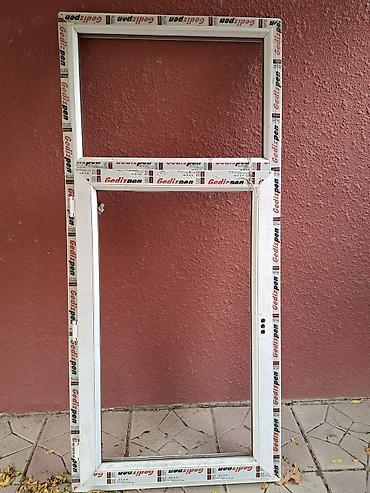 пластик двери: PVC pəncərə çərçivəsi – Gedizpen profili - Material: PVC (Gedizpen — 1