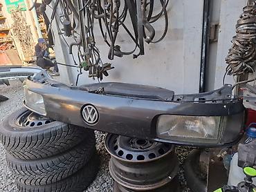 Передний бампер в сборе для Volkswagen с интегрированными фарами и