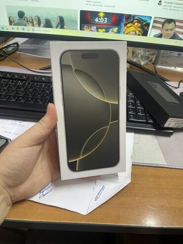 наушник от айфона: IPhone 16 Pro Max, Новый, 1 ТБ, Серебристый, Коробка, 100 %