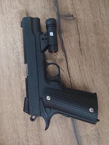 Dečije igračke puške i pištolji: DESERT WARRIOR METALNI PISTOLJ NOV IGRACKA ZA DECU AKCIJA | Cene — 6