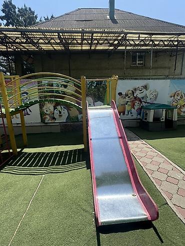 play zone: Детский игровой комплекс для улицы - Состав: высокая горка с — 2