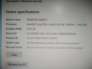 Desktop računari i radne stanice: Racunar I3 3.60 ghz 7gb rama ddr3 1 tera hdd perfektan sentinel.100% — 10