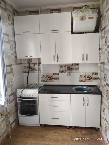 Кухонные гарнитуры: Кухонный гарнитур, Новый, цвет - Белый, МДФ, Бесплатная доставка — 13