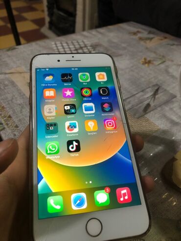 redmi note 8 qirmizi: IPhone 8 Plus, 64 GB, Matte Gold, Barmaq izi