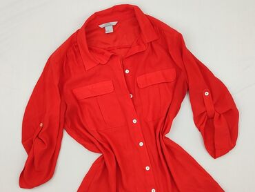 białe t shirty z czerwonem napisem: H&M, Women`s shirt, size S (EU 36)