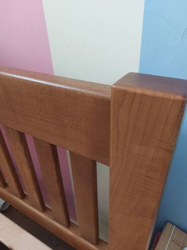 Kreveti: Prodajem francuski lezaj od 100% drveta hrasta (350€) sa dusekom (70€) — 4