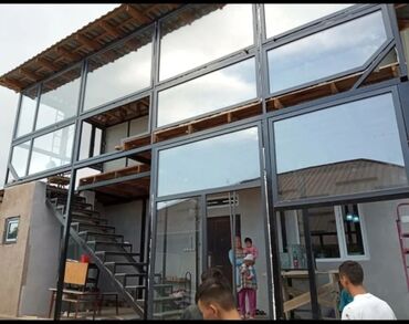 Алюминиевые окна на заказ: Алюминиевое окно на заказ, Тип окна: Балконные, Фасадные, Форточка, Бесплатная установка, Без рассрочки at lalafo.kg — 3 Алюминиевые окна на заказ: Алюминиевое окно на заказ, Тип окна: Балконные, Фасадные, Форточка, Бесплатная установка, Без рассрочки — 3