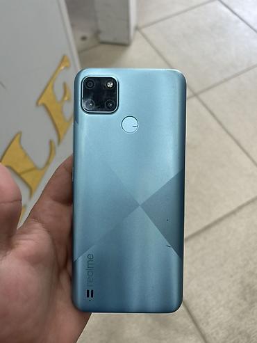 13 pro dubay: Realme C21, rəng - Mavi, Barmaq izi — 1