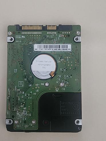disk: WD Scorpio Black 2.5" sərt disk - Model: WD2500BEKT (Serial ATA) - — 3