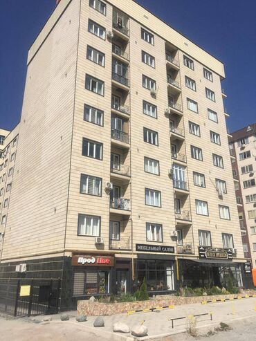 однокомнатная квартира студия в Кыргызстан | Долгосрочная аренда квартир: 1 комната, 51 м², Элитка, 7 этаж, Центральное отопление