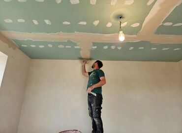 Tavan işləri: Malyar Alcipan Ustasi . Istenilen formada . Gorduyumuz ise Tam — 7