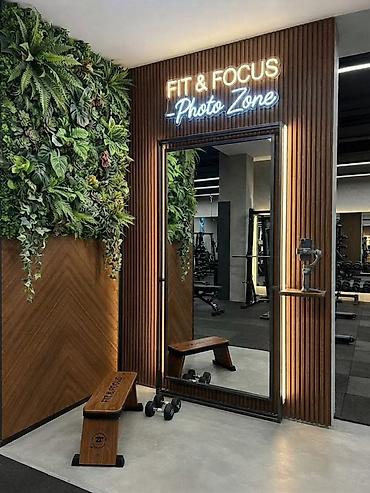 Фотобутафория: Фотозона для фитнес-клуба/студии “FIT & FOCUS” - Зеркальная — 2