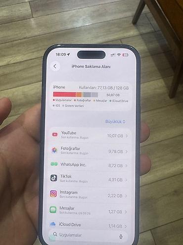 ayfon 5 s per page 40: IPhone 15, 128 GB, Qara — 6