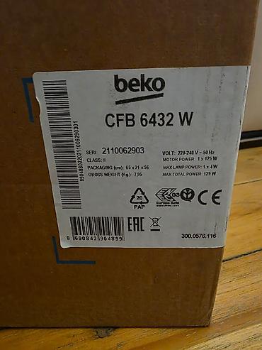 Aspiratorlar: Aspirator Beko, rəng - Ağ, Yeni — 3