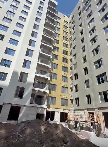 стройител: 2 комнаты, 68 м², Кок-Жар ж/м Элитка, 5 этаж, ПСО (под самоотделку) — 3