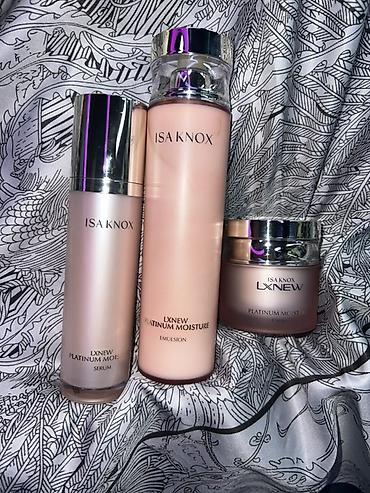 cream: Набор ухода за кожей ISA KNOX LXNEW Platinum Moisture Состав набора — 1
