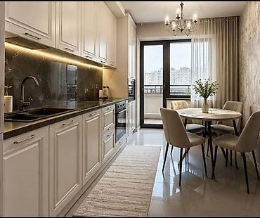 Продажа квартир: 2 комнаты, 75 м², Асанбай мкр Элитка, 12 этаж, Дизайнерский ремонт — 2