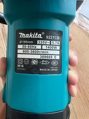 макиту: Полировальная машинка Makita 9227CB с диаметром диска 180 мм и — 4