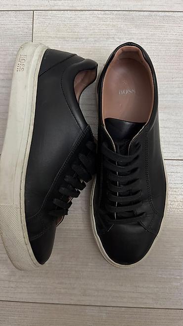 обувь boss: Кроссовки, 36, Hugo Boss, Б/у, цвет - Черный, Самовывоз — 2