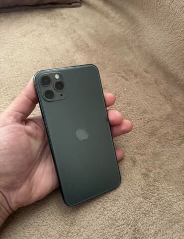 телефон fly wizard: IPhone 11 Pro, 256 GB, Matte Midnight Green, Face ID