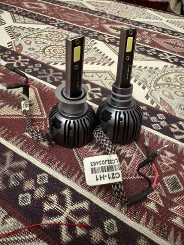masin ucun led isiqlar: Avtomobil üçün LED far lampaları dəsti - 2 ədəd güclü LED fənər