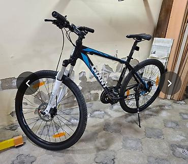 sr suntour: Giant ATX 27.5 dağ velosipedi - Çərçivə: Alüminium, ölçü M (etiketdə — 7