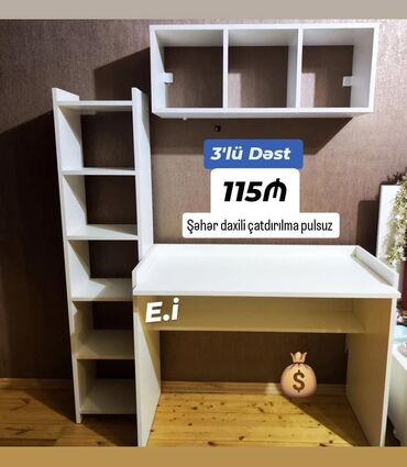 Masalar: Jurnal masası, Yeni, Açılmayan, Şüşə, Oval masa — 52