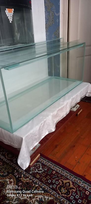 Akvariumlar: Salam istənilən ölçüdə akvarium və terariumlar yığıram nömrədə vhatsap — 8