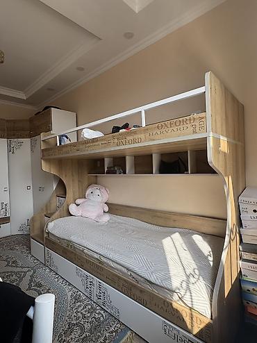 bunk bed: Двухъярусная кровать, Б/у, Складная — 2
