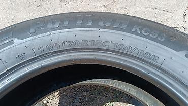 шины 19570 r15c: Шины 195 / 70 / R 15, Лето, Б/у, 1 шт, Легковые, Корея, Kumho — 4