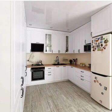 Sifarişlə mətbəx mebeli: Sifarişlə mətbəx dəsti, MDF, Kredit var, Pulsuz çatdırılma, Rayonlara çatdırılma — 14